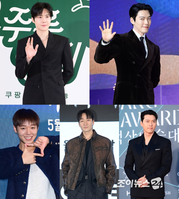 김선호, 김우빈, 박지훈, 박해수, 현빈 [사진=조이뉴스24 DB]