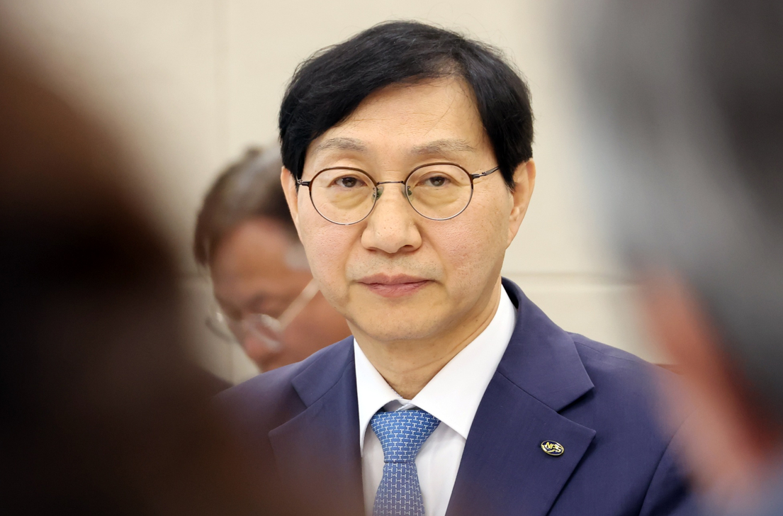 김성주 국민연금공단 이사장이 14일 국회에서 열린 보건복지위원회 국정감사에서 위원 질문에 답하고 있다. 2026.10.14 [사진=연합뉴스]