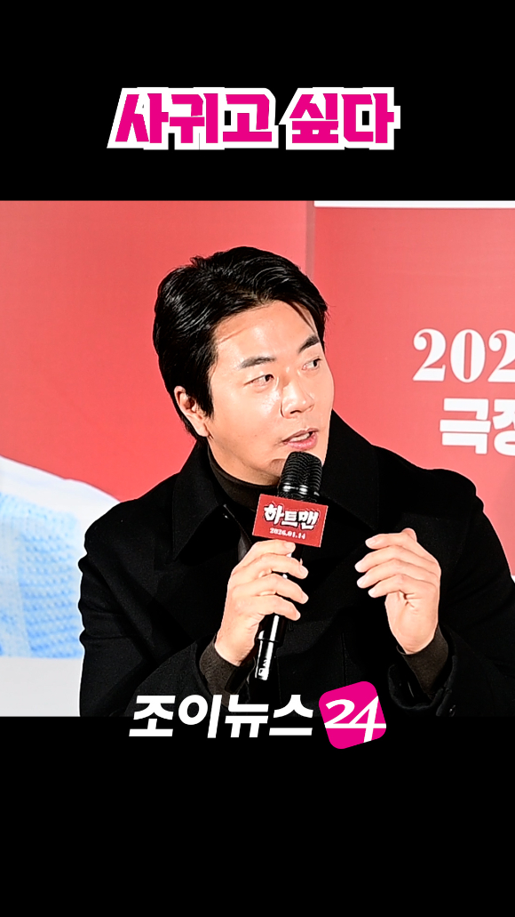 배우 권상우, 그룹 블락비 피오(표지훈)가 지난 11일 오전 서울 광진구 자양동 롯데시네마 건대입구점에서 열린 영화 '하트맨'(감독 최원섭) 제작보고회에 참석해 소감을 말하고 있다. [사진=정소희 기자]