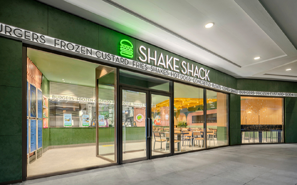 쉐이크쉑 신세계사이먼 파주점 전경. [사진=SPC그룹 제공]