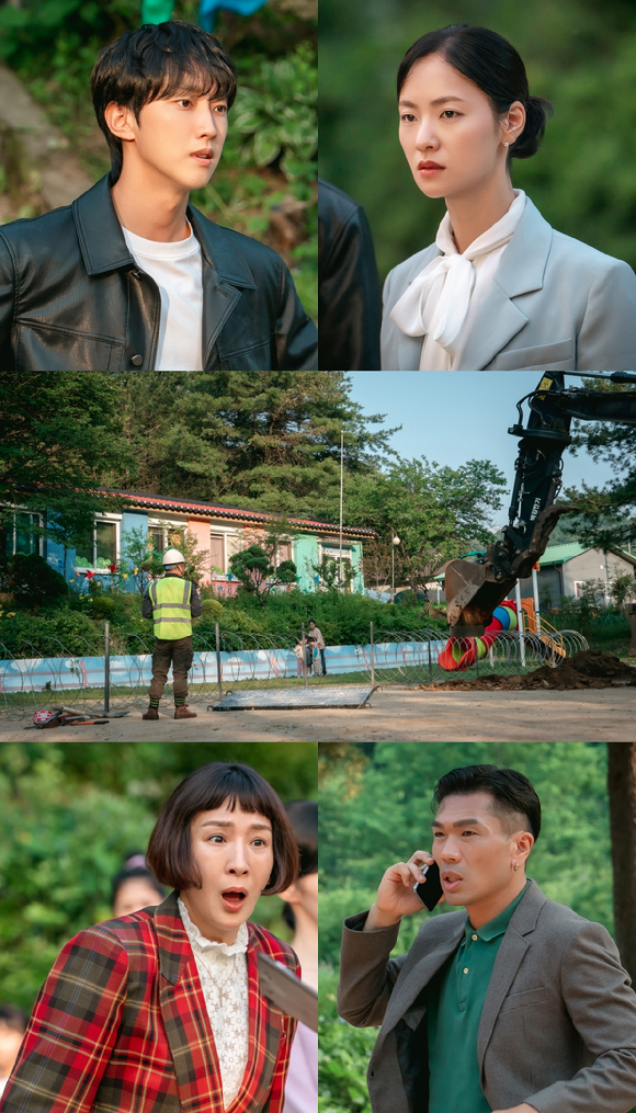 &apos;착한여자 부세미&apos; 전여빈x진영, 유치원 지키기 나선다