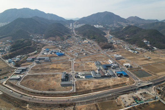 대우건설이 분양 중인 창원 '동전일반산업단지' 전경. [사진=대우건설]