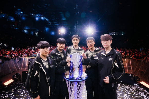 2026 LCK컵에서 우승을 차지한 젠지. [사진=라이엇게임즈]