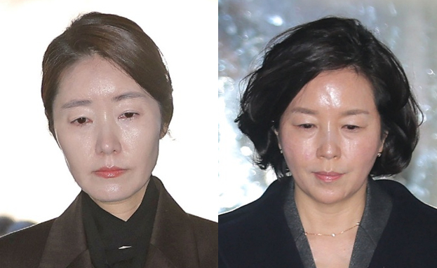 '1억 공천헌금' 의혹을 받는 강선우 무소속 의원(왼쪽)이 3일 서울 서초구 서울중앙지방법원에서 열린 구속 전 피의자 심문(영장실질심사)에 출석하고 있다. 오른쪽은 영장실질심사를 마치고 법정을 나서는 김 전 시의원. 2026.3.3. [사진=연합뉴스] [사진=연합뉴스]