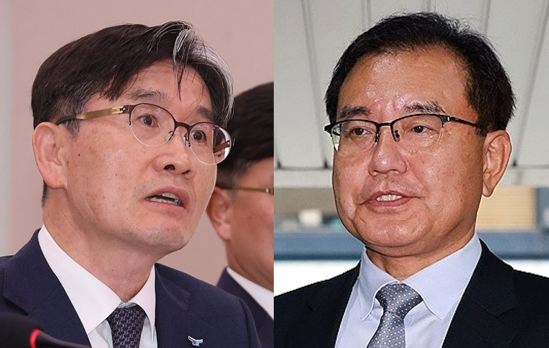 오동운 고위공직자범죄수사처장(왼쪽), 이명현 채상병 특검 [사진=연합뉴스]