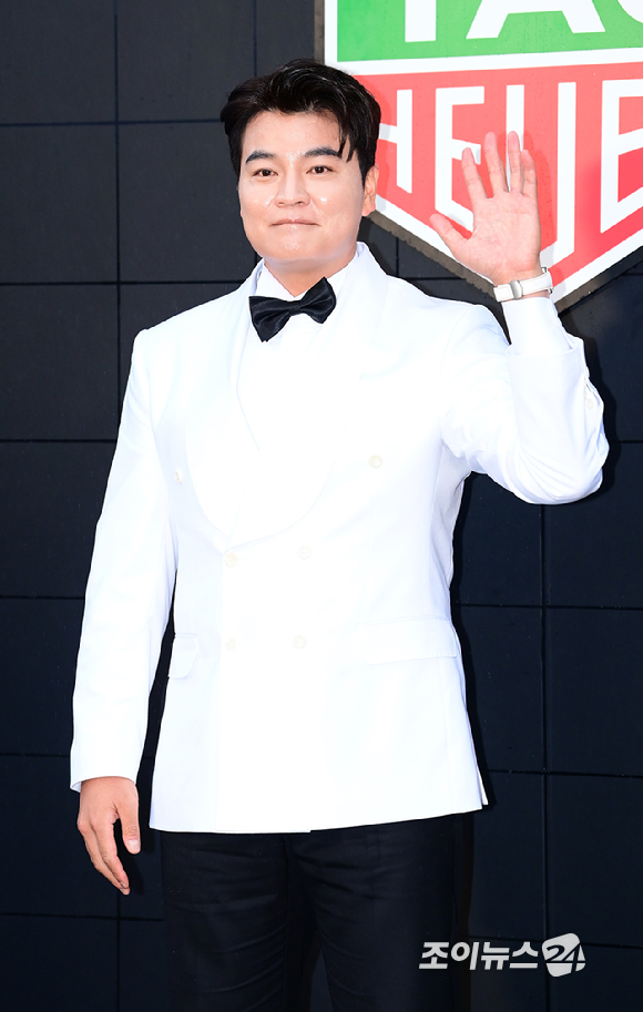 전 야구선수 추신수가 25일 오후 서울 마포구 문화비축기지에서 열린 태그호이어 갈라 디너 이벤트 기념 행사에 참석하고 있다. [사진=정소희 기자]