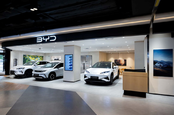 BYD Auto 스타필드마켓 월계 전시장 전경. [사진=BYD 코리아]