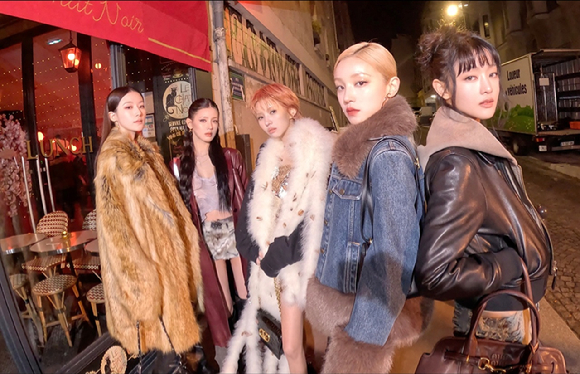 아이들 단체 콘셉트 포토 [사진=큐브엔터테인먼트]