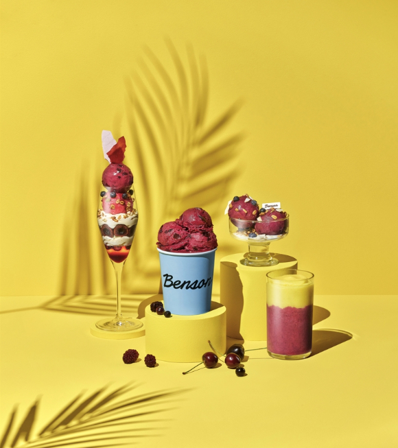 아이스크림 브랜드 '벤슨'이 신제품 4종을 선보인다. [사진=베러스쿱크리머리]