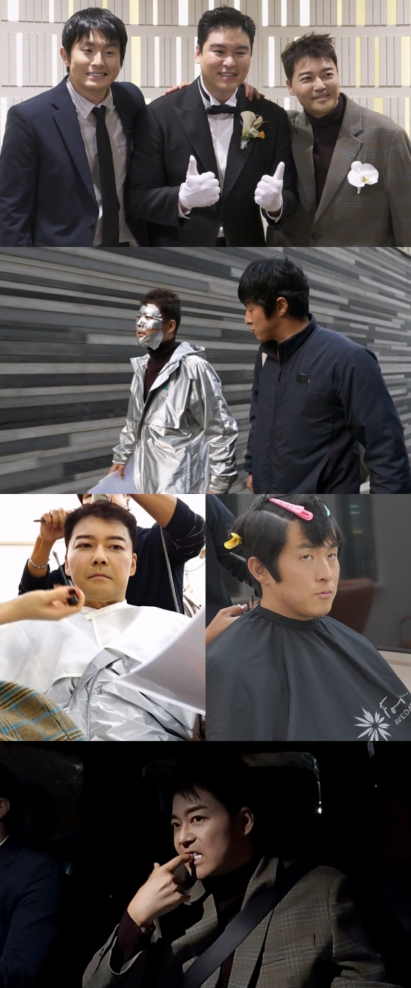 전현무와 기안84가 이장우의 결혼식에서 각각 주례자와 사회자로 나섰다. [사진=MBC]