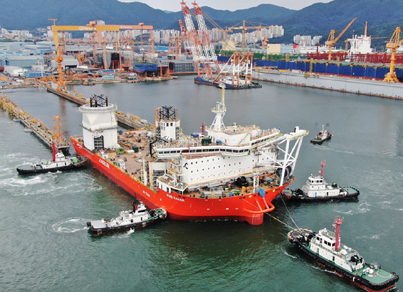 에퀴노르 반딧불이 해상풍력발전단지 조감도. [사진=에퀴노르 코리아 홍보대행사 엑세스 커뮤니케이션]