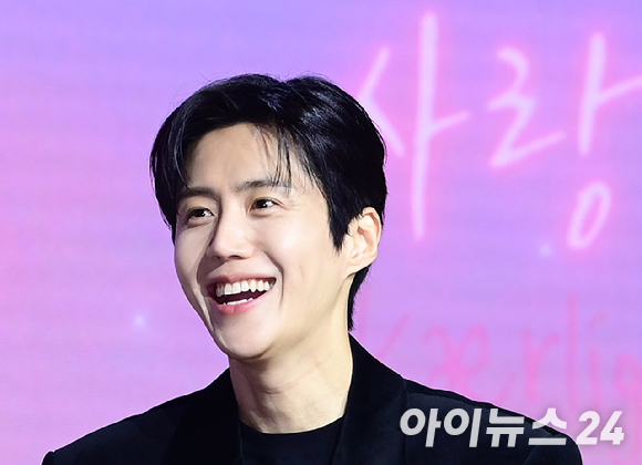 배우 김선호가 지난 2023년 서울 광진구 자양동 롯데시네마 건대입구에서 열린 영화 '귀공자'(감독 박훈정) 제작보고회에 참석하고 있다. [사진=정소희 기자]