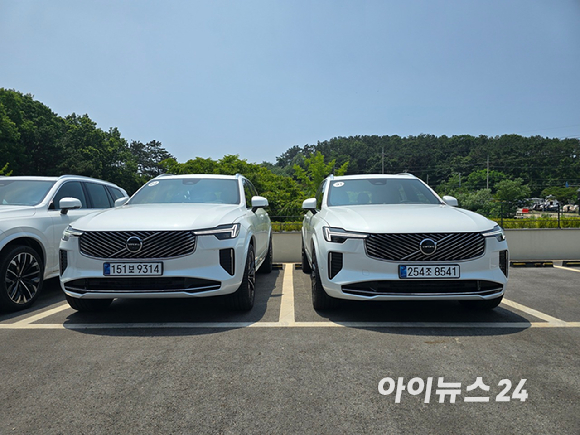 볼보 '신형 XC90'. [사진=김종성 기자]