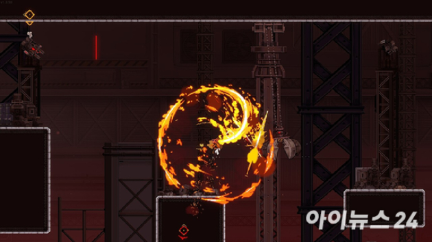 네오위즈 '산나비: 귀신 씌인 날' 게임 플레이 화면. [사진=박정민 기자]