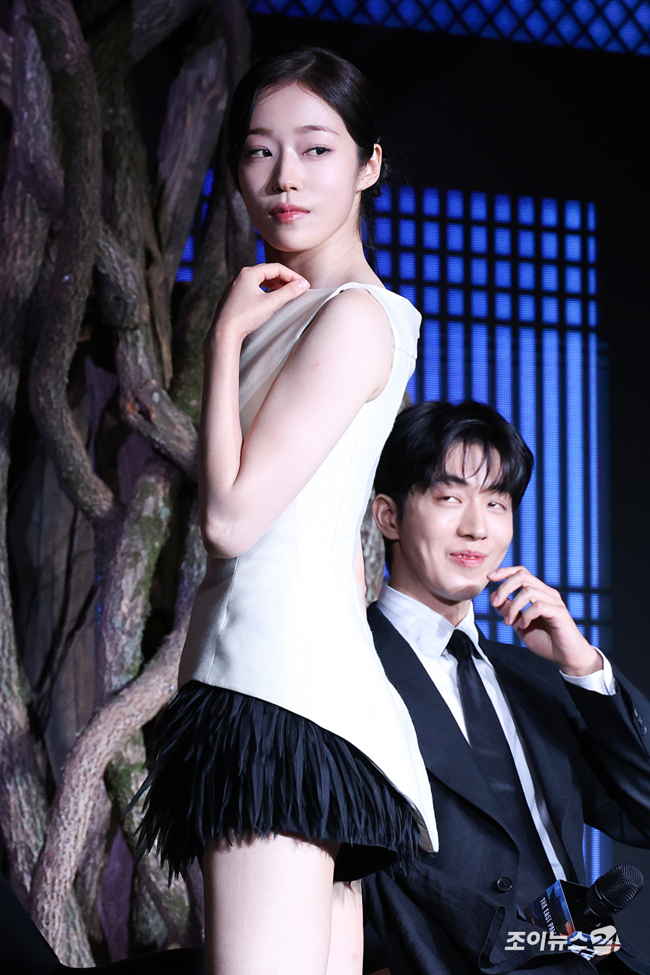 배우 노윤서가 8일 오전 서울 영등포구 페어몬트 앰배서더 서울에서 진행된 넷플릭스 시리즈 '동궁' 제작발표회에 참석해 포즈를 취하고 있다. [사진=문수지 기자]