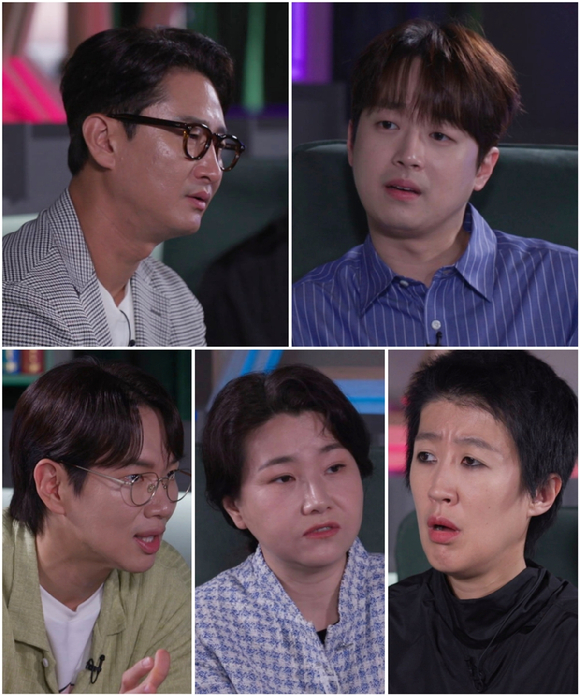 '한 끗 차이: 사이코멘터리' 이찬원이 박용택 등장에 기쁜 마음을 드러냈다. [사진=티캐스트 E채널]