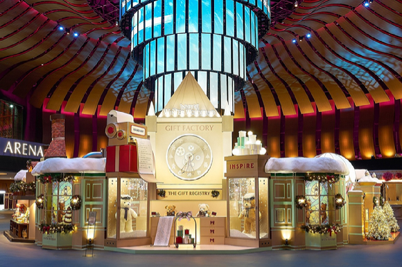 윈터 원더랜드 기프트 팩토리 [사진=인스파이어]