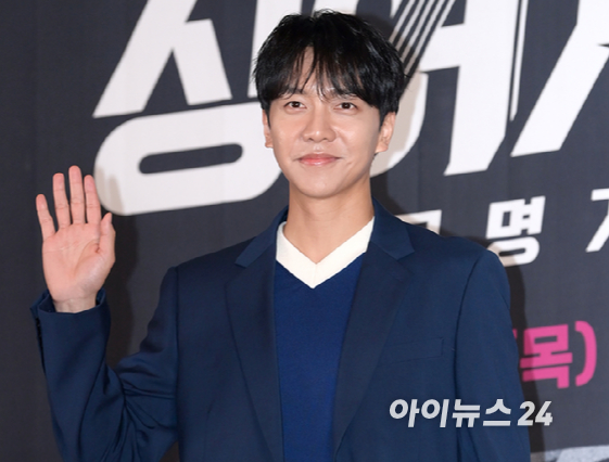 가수 겸 배우 이승기가 JTBC '싱어게인3-무명가수전' 제작발표회에 참석하고 있다. [사진=정소희 기자]