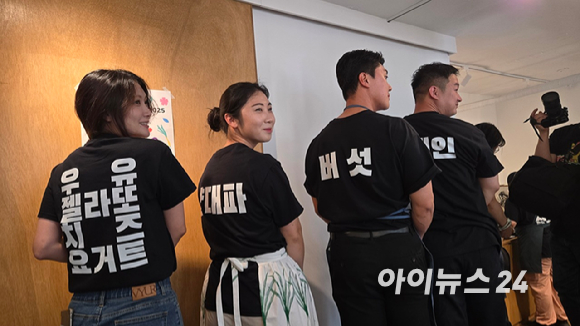 12일 서울 연희동 NS홈쇼핑 뉴파머스 팝업 레스토랑에서 선보인 메뉴들. [사진=진광찬 기자]