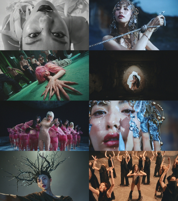 나나 'GOD' 뮤직비디오 영상 갈무리 [사진=써브라임]