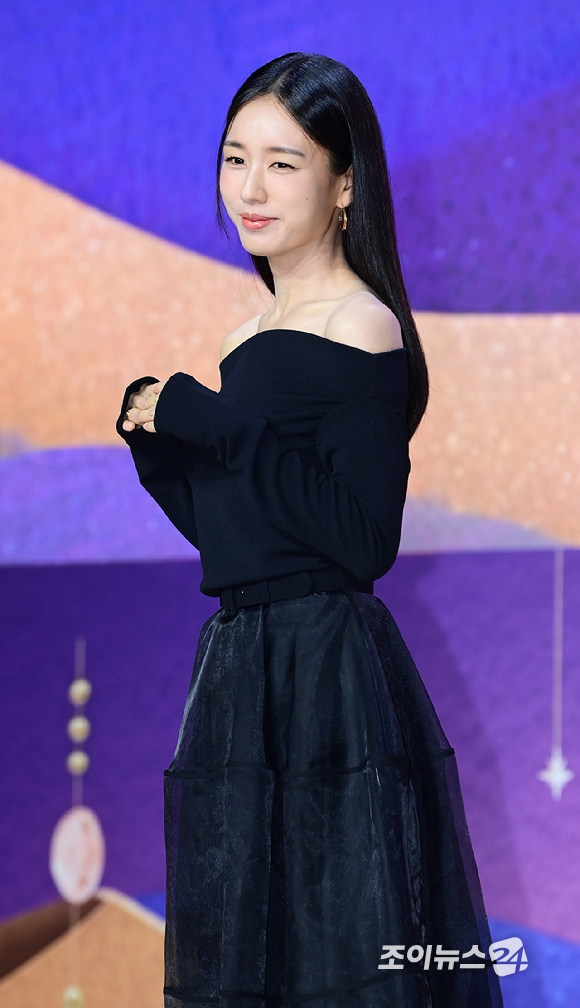 배우 안은진이 29일 오후 서울 강남구 역삼동 조선 팰리스 서울 강남에서 열린 넷플릭스 새 시리즈 '다 이루어질지니' 제작발표회에 참석하고 있다. [사진=정소희 기자]