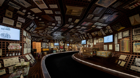 '﻿루이 비통 비저너리 저니 서울' 입구. [사진=박은경 기자]