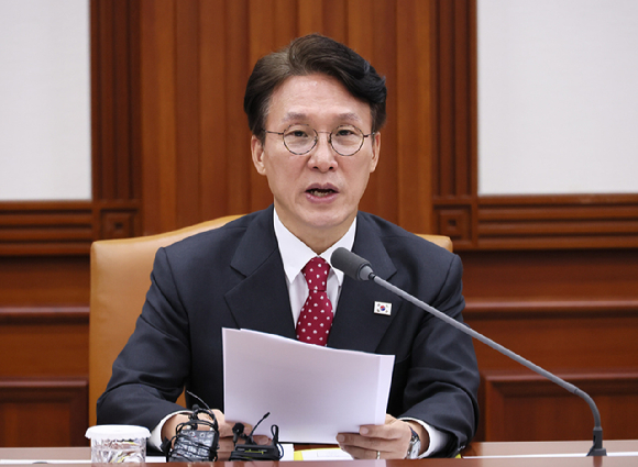김민석 국무총리가 24일 서울 종로구 정부서울청사에서 열린 국정현안관계장관회의에서 발언하고 있다. 2025.9.24 [사진=연합뉴스]