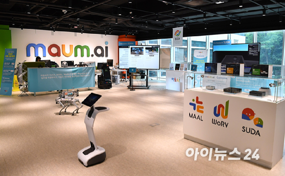 유태준 마음AI 대표가 9일 경기도 판교 마음AI 사옥에서 아이뉴스24와 인터뷰를 하고 있다. [사진=곽영래 기자]