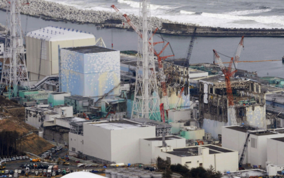 일본 후쿠시마현 오쿠마에 있는 원전 1호, 2, 3호기. 일본 정부는 원전 오염수의 해양방출을 추진하고 있다. [사진=뉴시스]