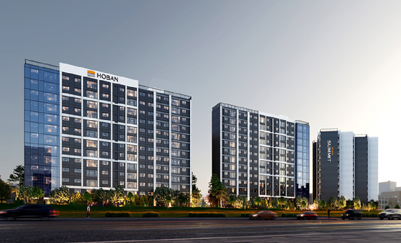 서울 양천구 신월동 144-20번지 가로주택정비사업 투시도. [사진=호반건설]