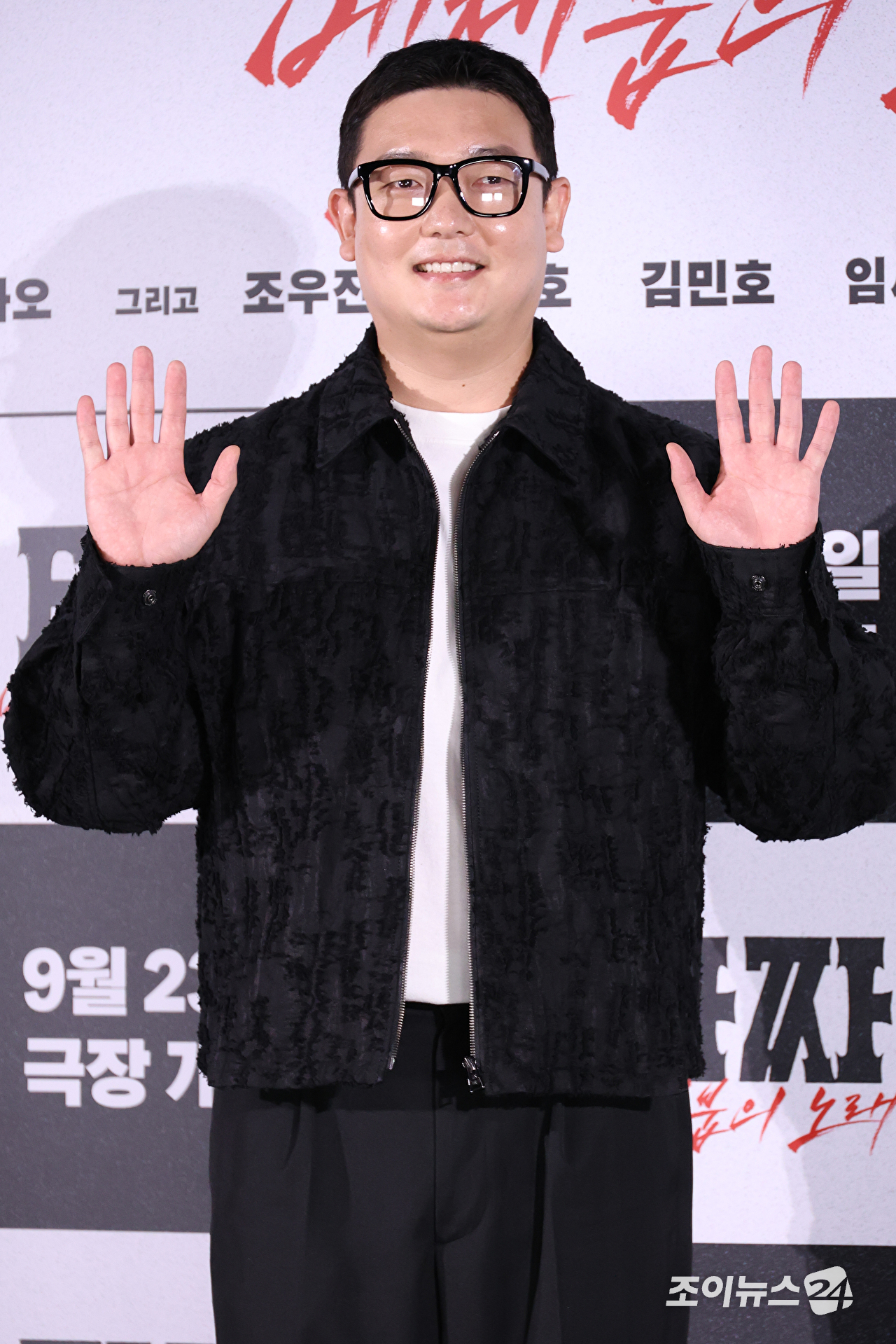 배우 김민호가 18일 서울 용산구 CGV용산아이파크몰점에서 진행된 영화 '타짜: 벨제붑의 노래'(감독 최국희) 제작보고회에 참석해 포즈를 취하고 있다. [사진=문수지 기자]