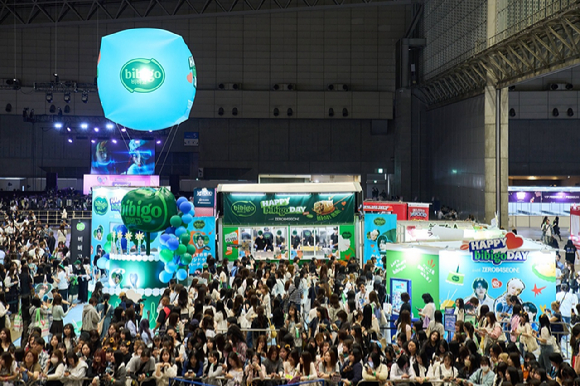 케이콘 JAPAN 2026 비비고 부스 전경. [사진=CJ제일제당]