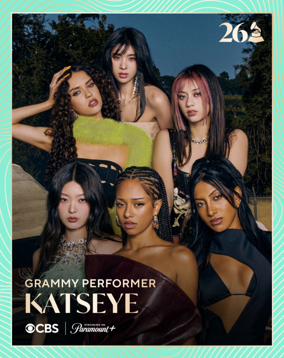 캣츠아이 그래미 어워드 퍼포먼스 관련 이미지 [사진=하이브-게펜레코드]