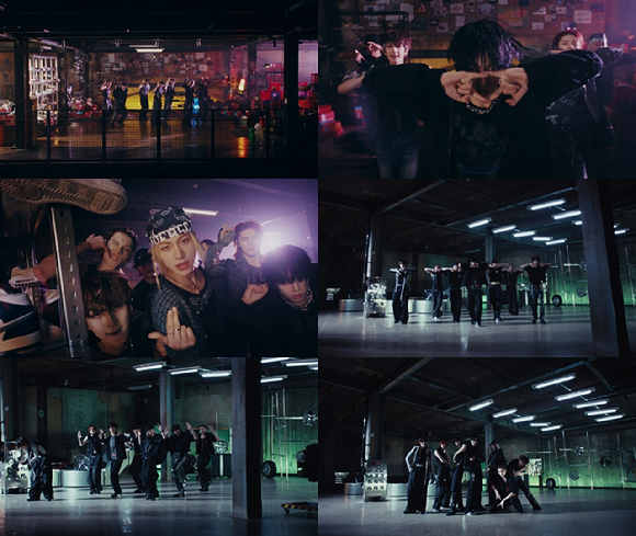 앰퍼샌드원 미니 3집 'LOUD & PROUD'(라우드 앤 프라우드)의 타이틀곡 '그게 그거지 (That's That)' 퍼포먼스 뮤직비디오 [사진=FNC엔터테인먼트]