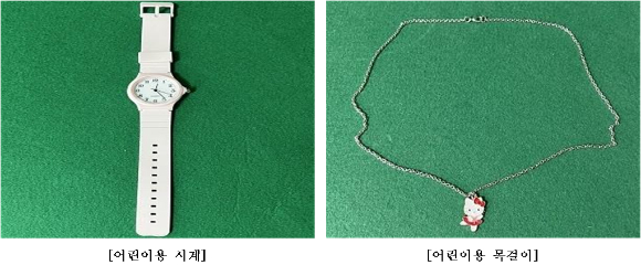 해외직구 어린이용 시계‧목걸이에서 중금속이 기준치보다 최대 278배 검출됐다. [사진=서울시]