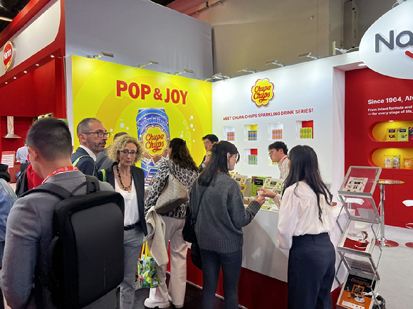 아누가 행사에 설치된 남양유업 부스. [사진=남양유업 제공]