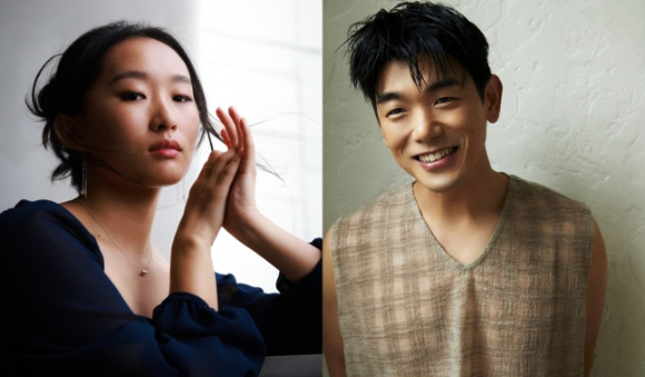 하이브 아메리카가 미국 영화 제작사인 파라마운트 픽처스와 함께 K팝을 주제로 한 영화를 제작한다. 사진은 주연을 맡은 배우 유지영과 에릭 남. 하이브 제공 [사진=하이브]