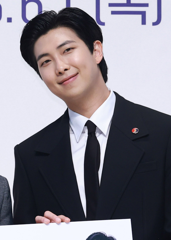 그룹 방탄소년단 리더 RM. [사진=사진공동취재단]