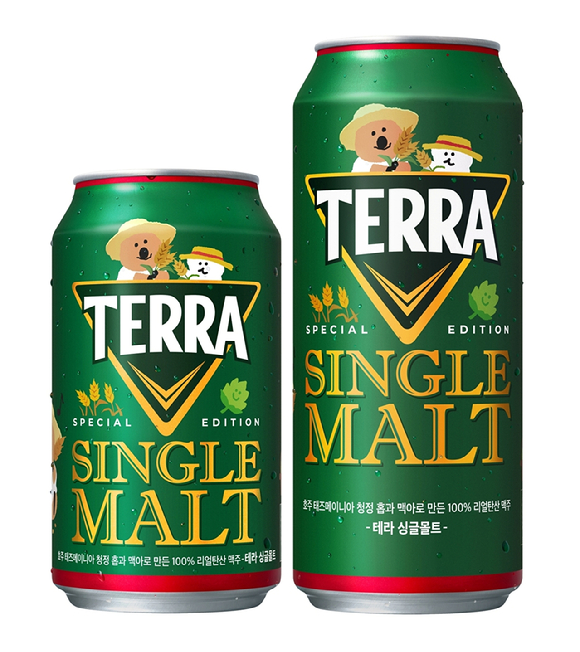테라 싱글몰트 에디션. [사진=하이트진로]