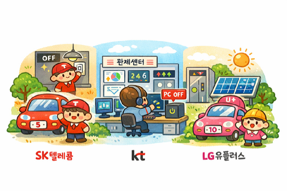 이통3사, 에너지 위기 대응 총력…차량 통제·전력 절감 '전사적 확대'