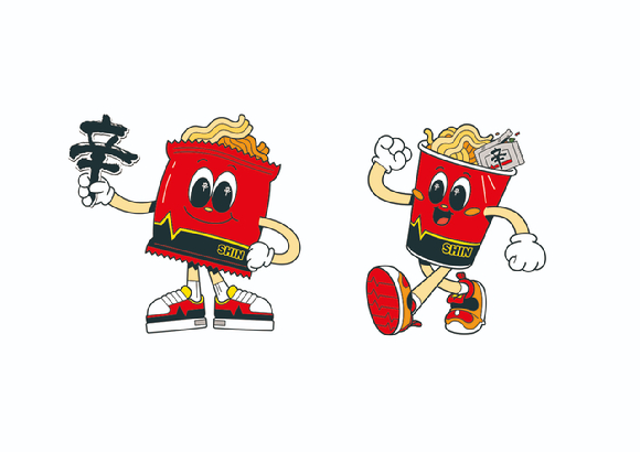 신라면 브랜드 캐릭터 'SHIN'. [사진=농심 제공]