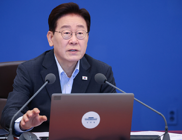 이재명 대통령이 4일 청와대에서 국무회의 발언을 하고 있다. 2026.8.4 [청와대통신사진기자단] [사진=연합뉴스]