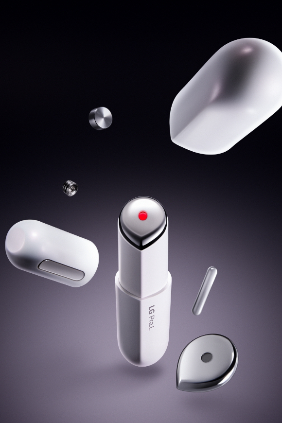 LG 프라엘 수퍼폼 갈바닉 부스터. [사진=LG생활건강]