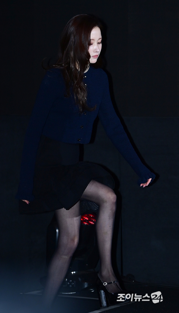 배우 전종서가 16일 오후 서울 강남구 삼성동 코엑스 메가박스에서 열린 영화 '프로젝트 Y'(감독 이환) 제작보고회에 참석하고 있다. [사진=정소희 기자]