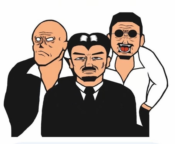 일본에서 괴롭힘&middot;스토킹 피해자 등을 돕겠다며 '무서운 사람 대여 서비스'가 등장해 이목을 끌었다. 사진은 렌탈 코와이히토 사이트에 공개된 이미지. [사진=X 갈무리]