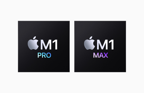 애플이 고성능 맥북프로용 칩 'M1 프로'·'M1 맥스'를 발표했다 [사진=애플]