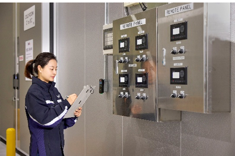 페덱스 김포 생명과학센터 냉동실 [사진=페덱스]