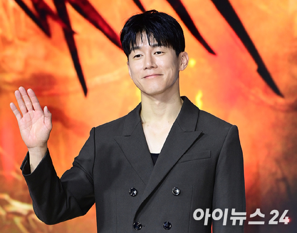 배우 김무열이 지난 2024년 7월 17일 서울 종로구 JW 메리어트 동대문에서 열린 넷플릭스 오리지널 시리즈 '스위트홈 시즌3' 제작발표회에 참석하고 있다. [사진=정소희 기자]