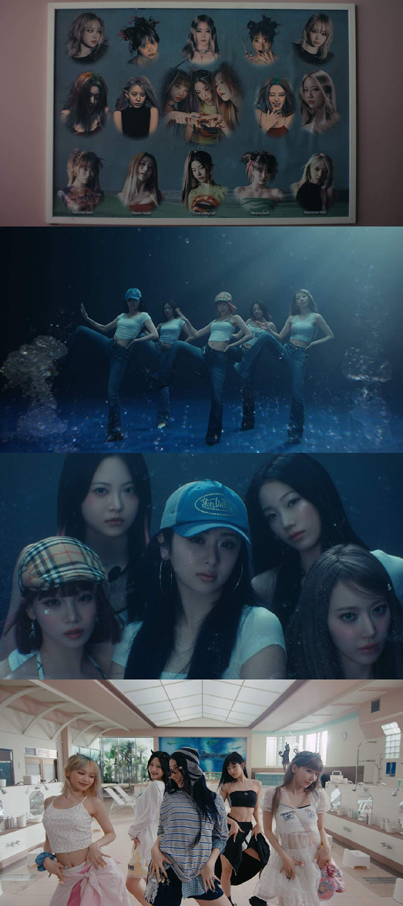 르세라핌 티저 영상 갈무리 [사진=쏘스뮤직]