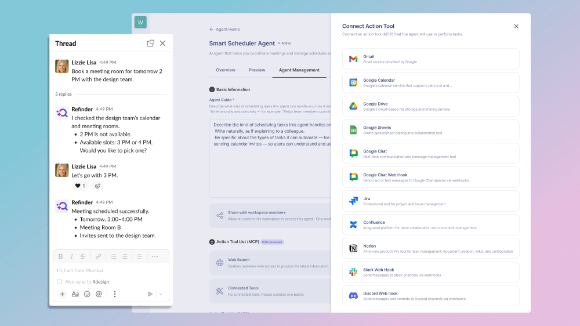 한컴 씽크프리, AI 에이전트 기능 공개